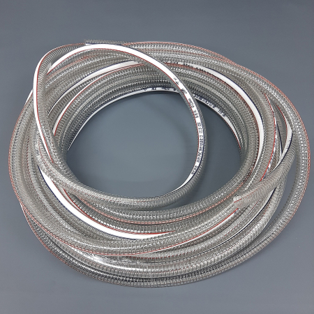 Усиленный сливной шланг ПВХ d19 1м