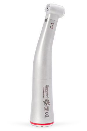 Повышающий наконечник Mercury 333 1:5 с фиброоптикой new