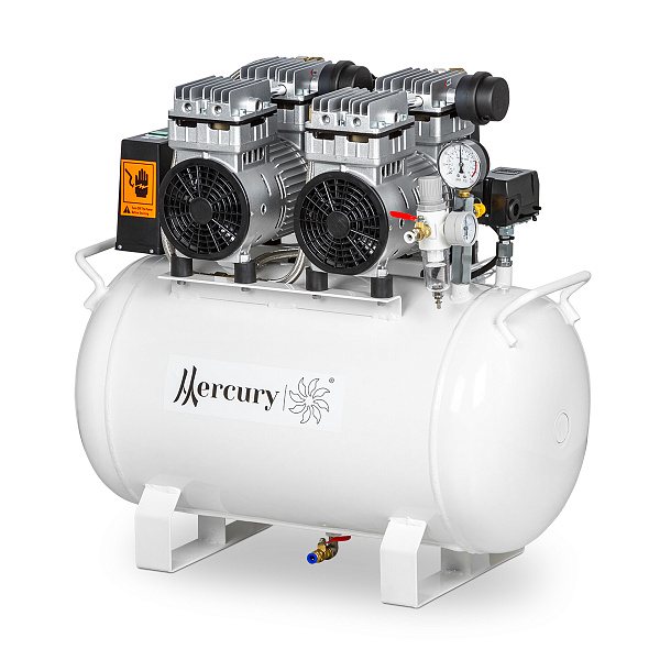 Компрессор стоматологический воздушный безмасляный JW-032С 200л с осушителем - Фото 2