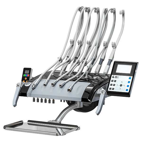 Стоматологическая установка Safety M2+ верхняя подача с 24-диодным светильником - Фото 3