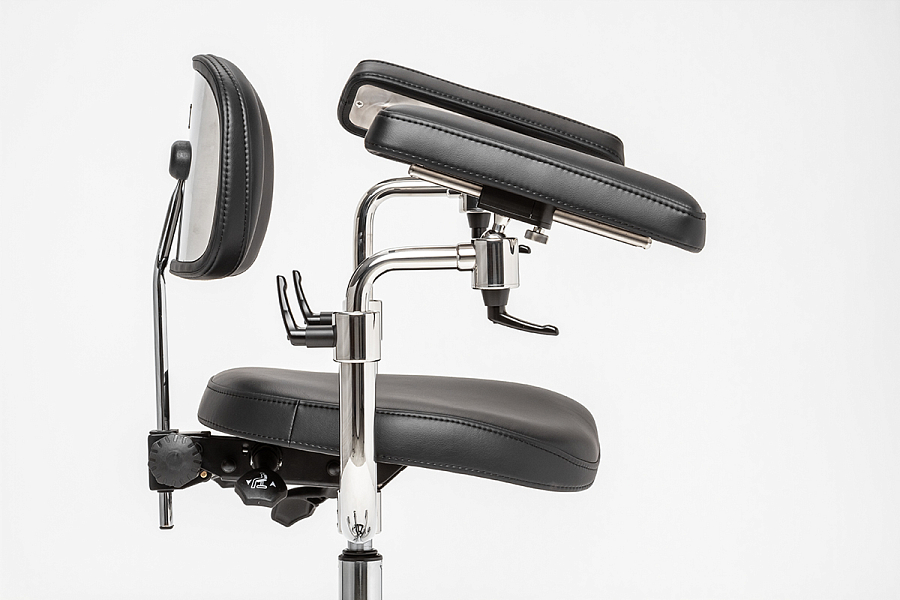 Стул микроскописта Mercury Elite Comfort с обратным газлифтом - Фото 13