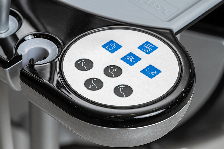 Стоматологическая установка Safety M2+ верхняя подача с 24-диодным светильником - Фото 9