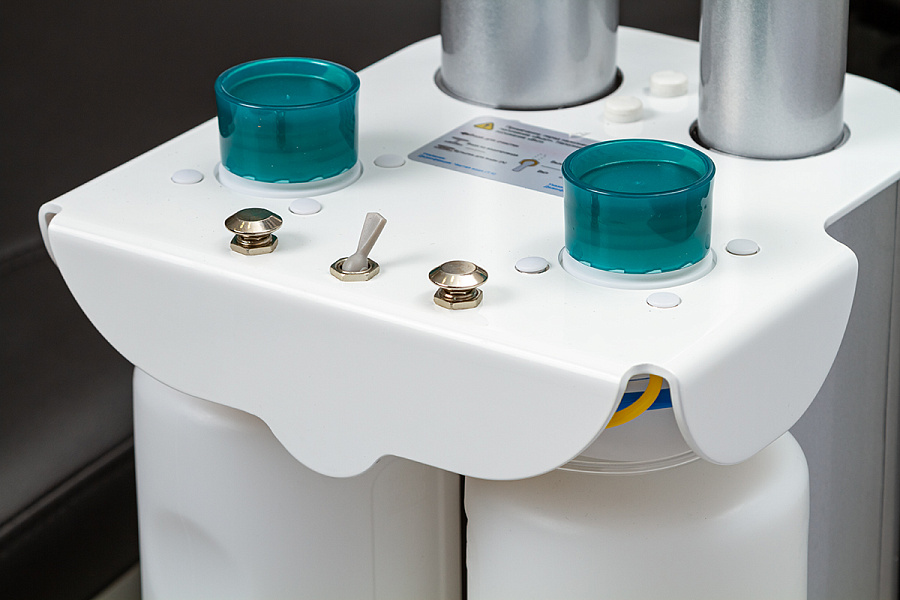 Стоматологическая установка Safety M2+ верхняя подача с 24-диодным светильником - Фото 15